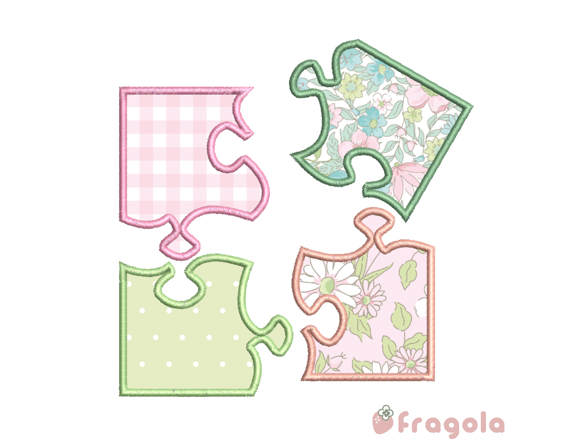 【配布終了】パズルアップリケ