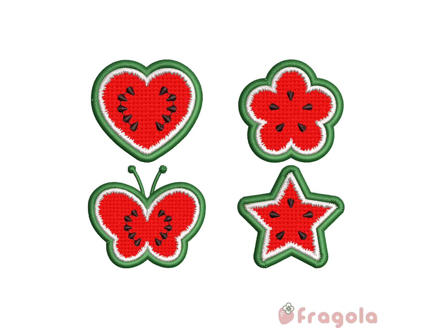 🍎いろんなスイカ🍎とアップリケ