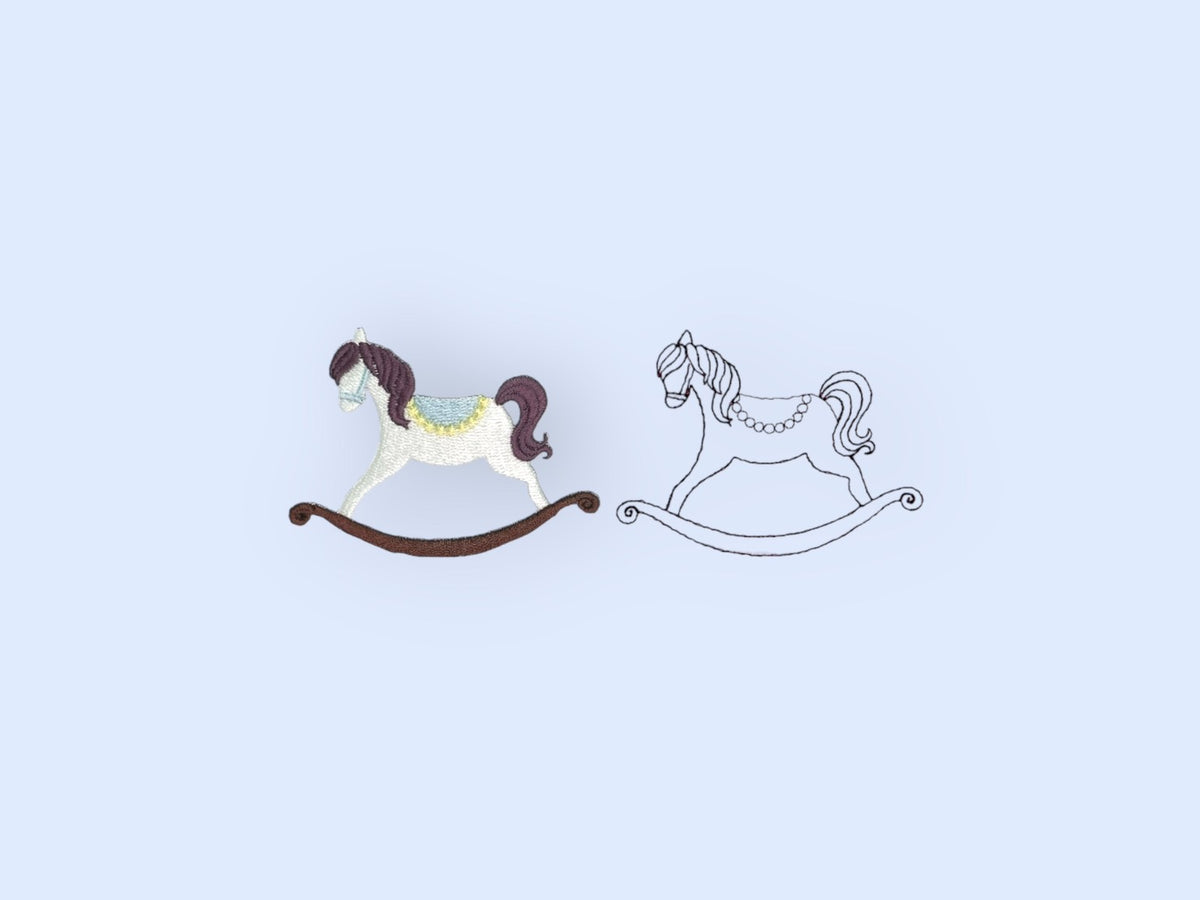 木馬刺繍データセット