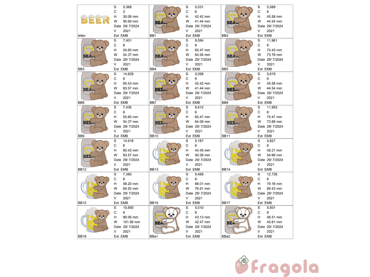 ビールくま