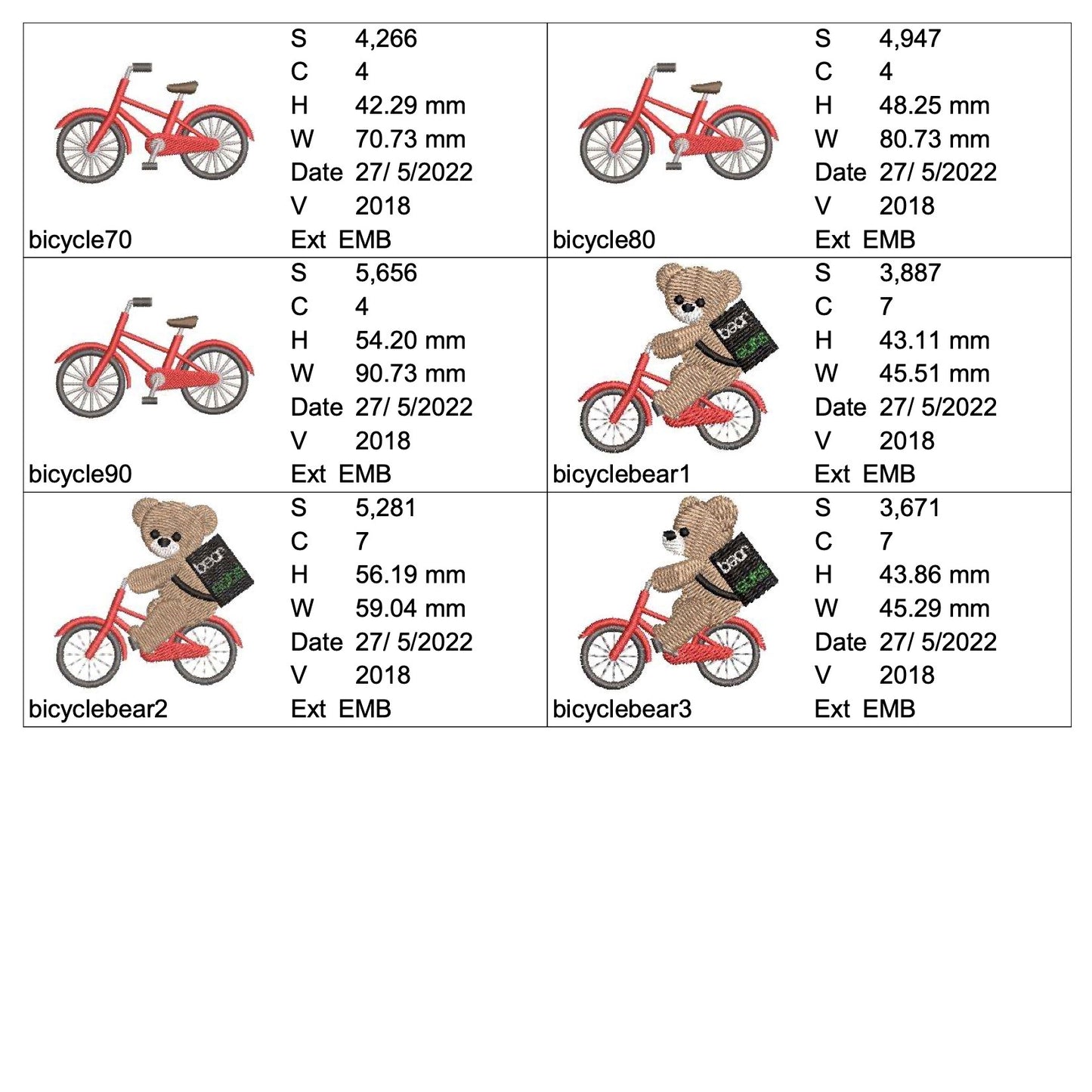 自転車とスクーターとくま
