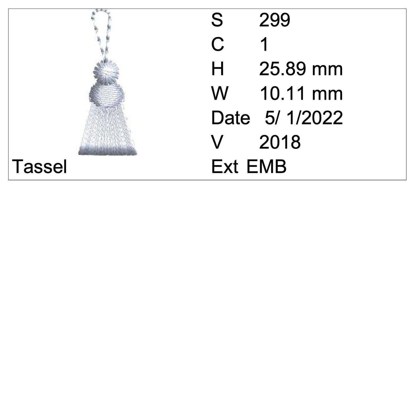 【配布終了】タッセル