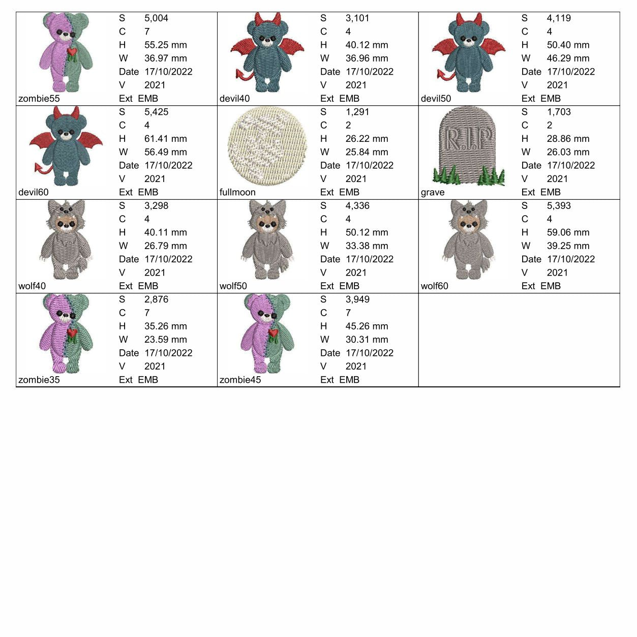 Halloweenbears
