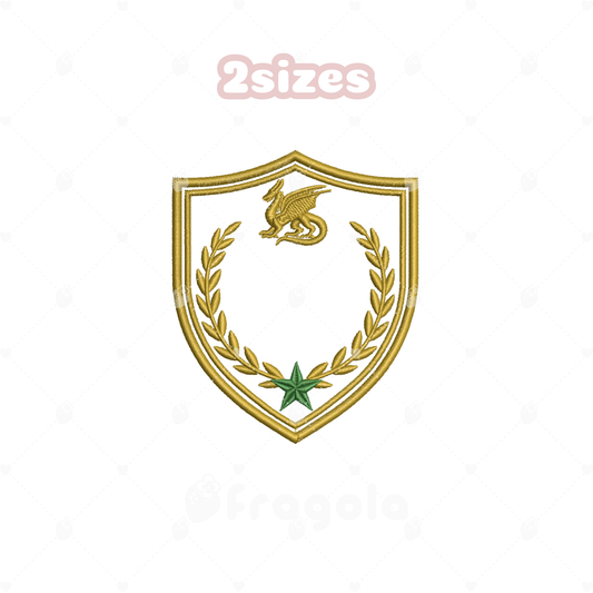 ドラゴン・エンブレム 刺繍データセット（6ファイル）