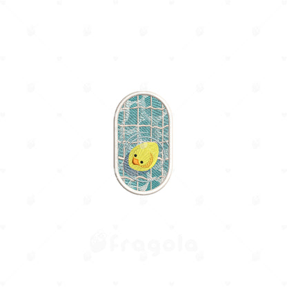 プールのアヒル刺繍データセット