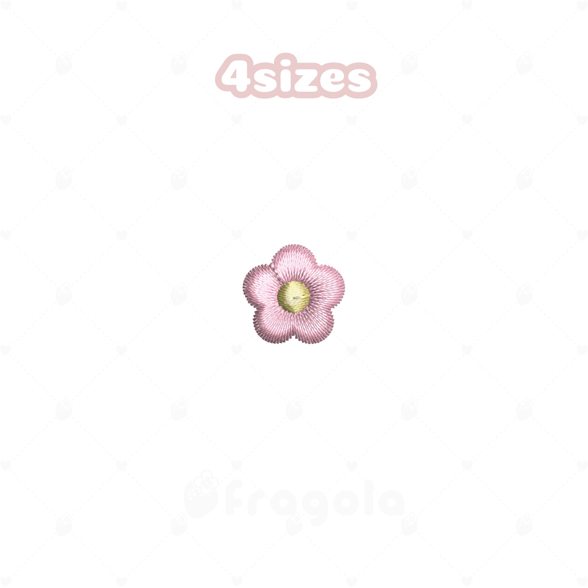 sugar flower刺繍セットアップ　NOUGAT SUGAR sugar flower刺繍セットアップ NOUGAT SUGAR