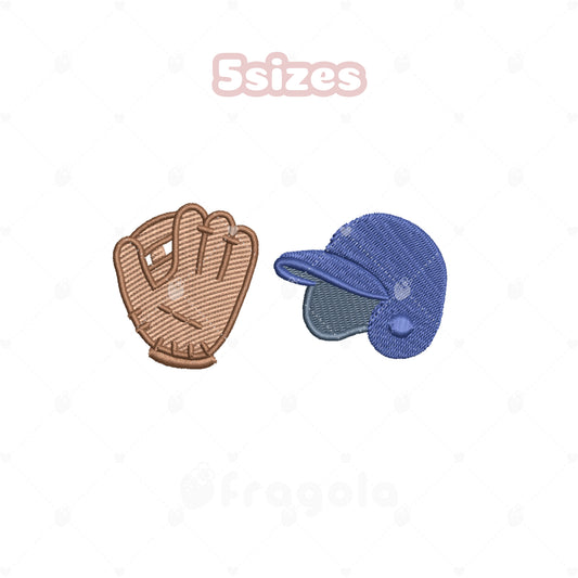 野球グローブ＆ヘルメットセット
