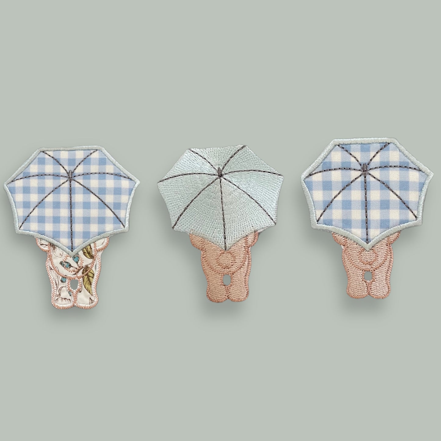 雨の日くま刺繍データセット（26ファイル）