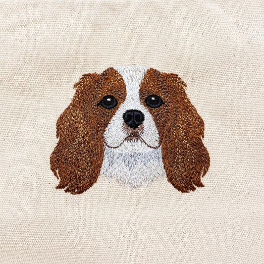 キャバリア ブレンハイム 刺繍データセット（6ファイル）