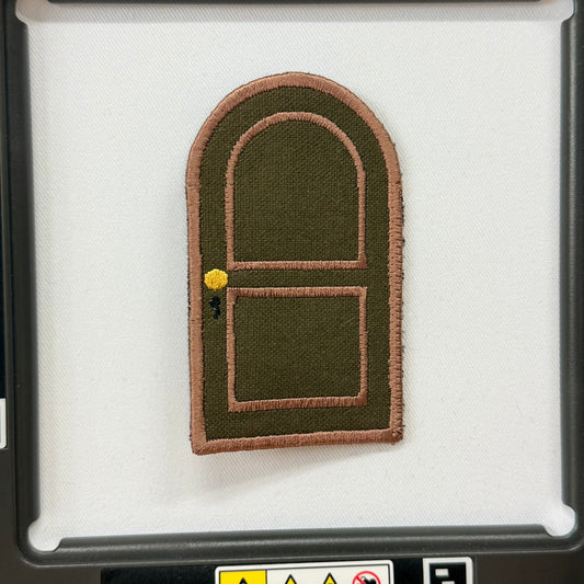 開くドア アップリケ刺繍データセット（8ファイル）