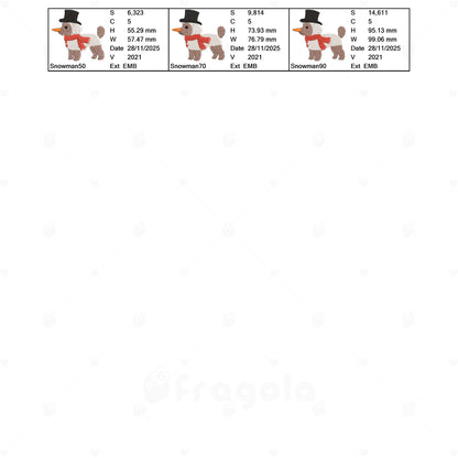 クリスマストイプードル刺繍データセット