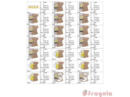 ビールくま