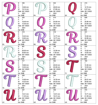 アルファベット大文字